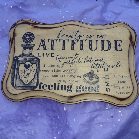 Cute little wall plaques I make this one is 3.5" x 5.5" - Picture 1 of 3